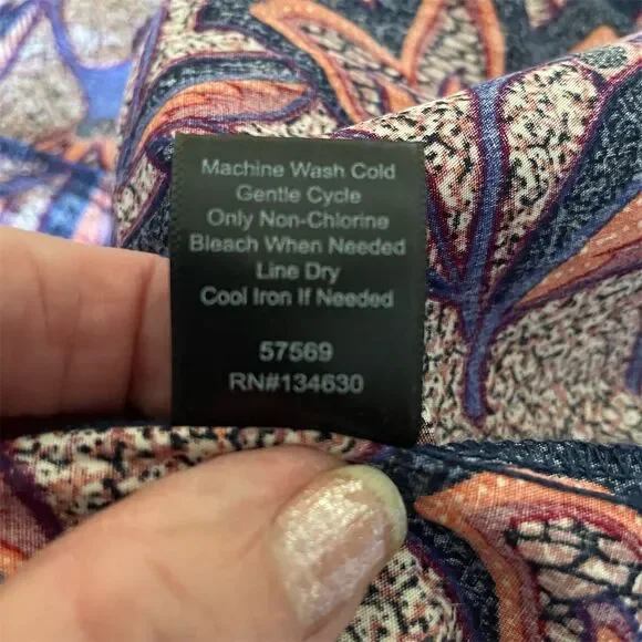 Evereve Noelle Open Back Floral Maxi Dress‎ Size S Puff Sleeve Cotton - Picture 11 of 12